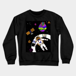 Egyptians In Space Crewneck Sweatshirt